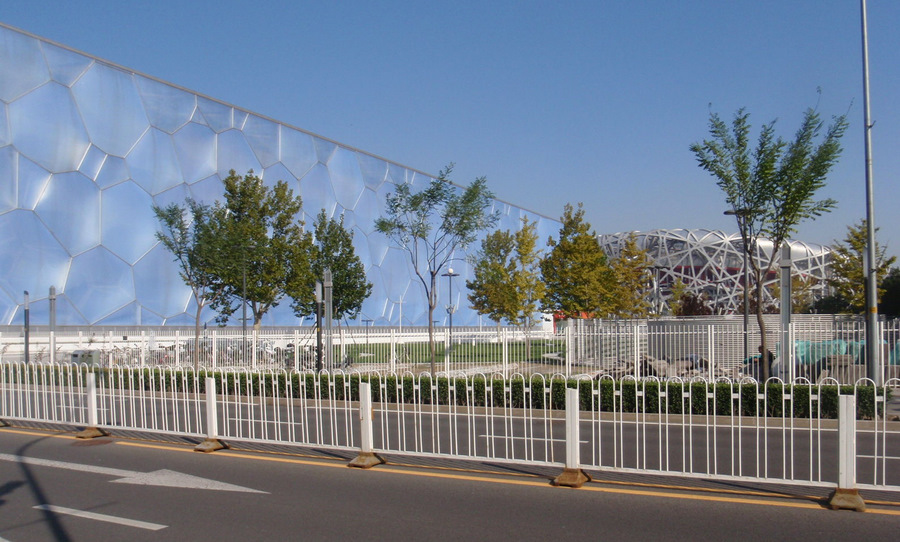 Water Cube and Birds Nest from 2008.